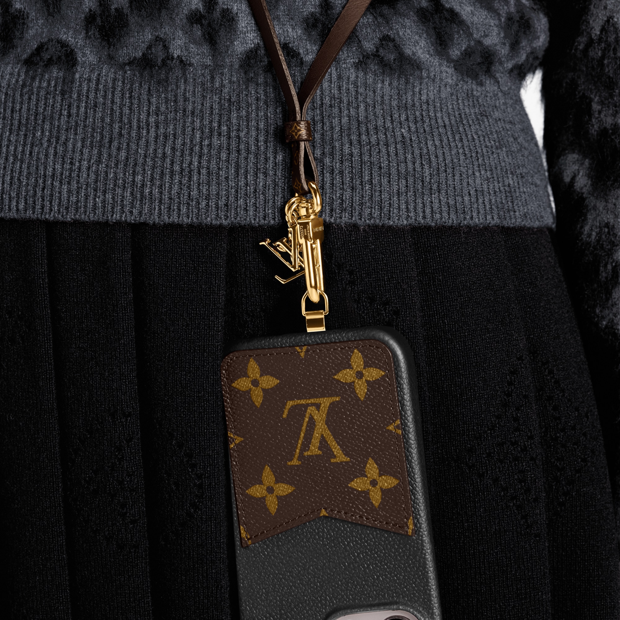Monogram Phone Strap - Luxury Key Holders and Bag Charms